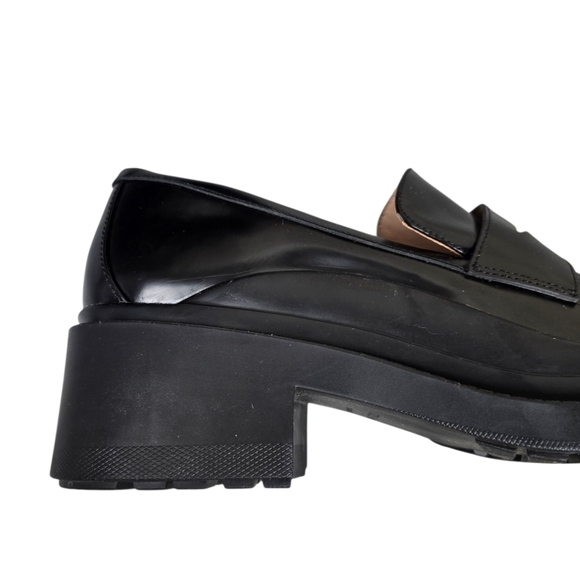 Cole Haan Womens Westerly Black Leather Loafers Shoe Size 9 - Picture 7 of 10